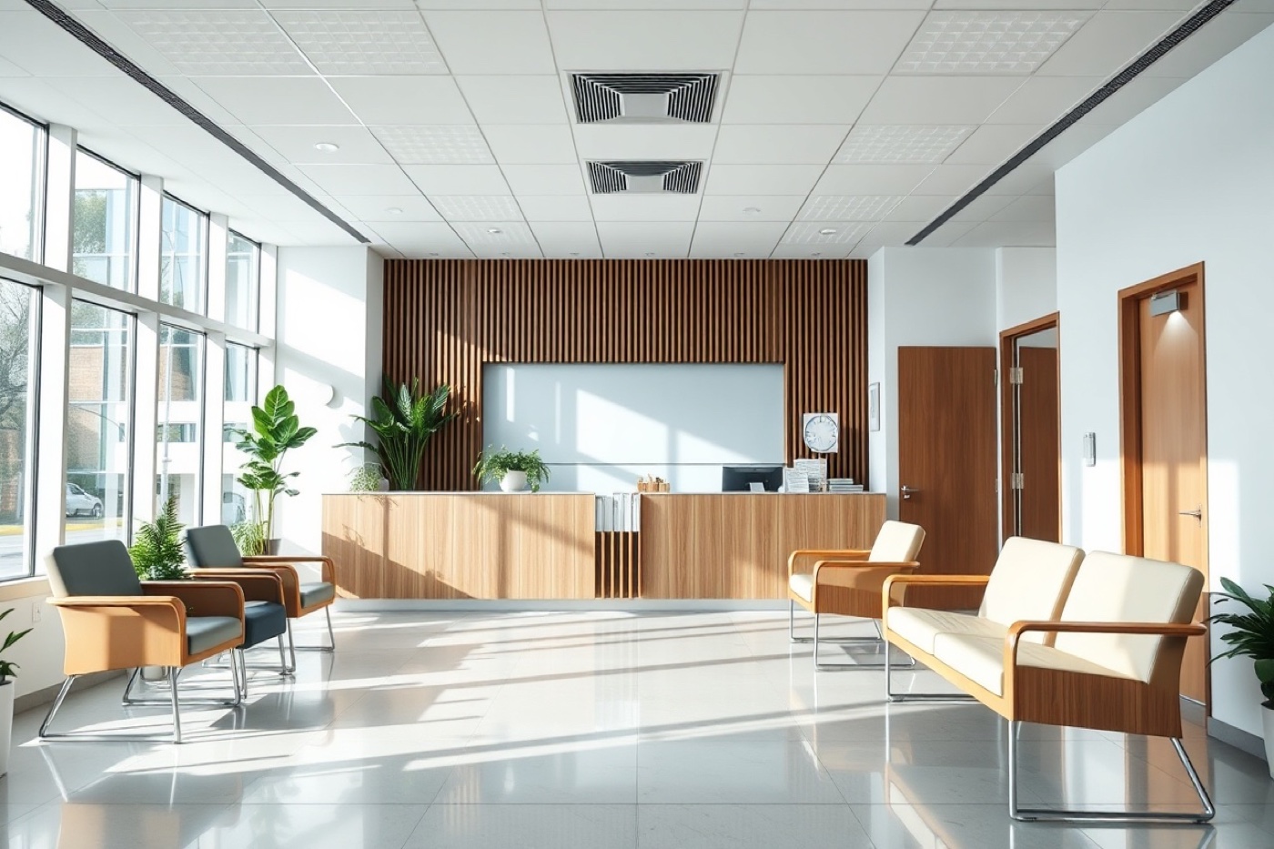 Reception & waiting area